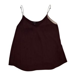 Aritzia Babaton Galen Burgundy Camisole Style Tank